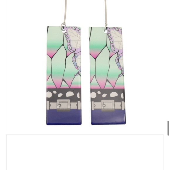 Tanjirou Kamado Demon Slayer Earrings - Picture 5 of 10